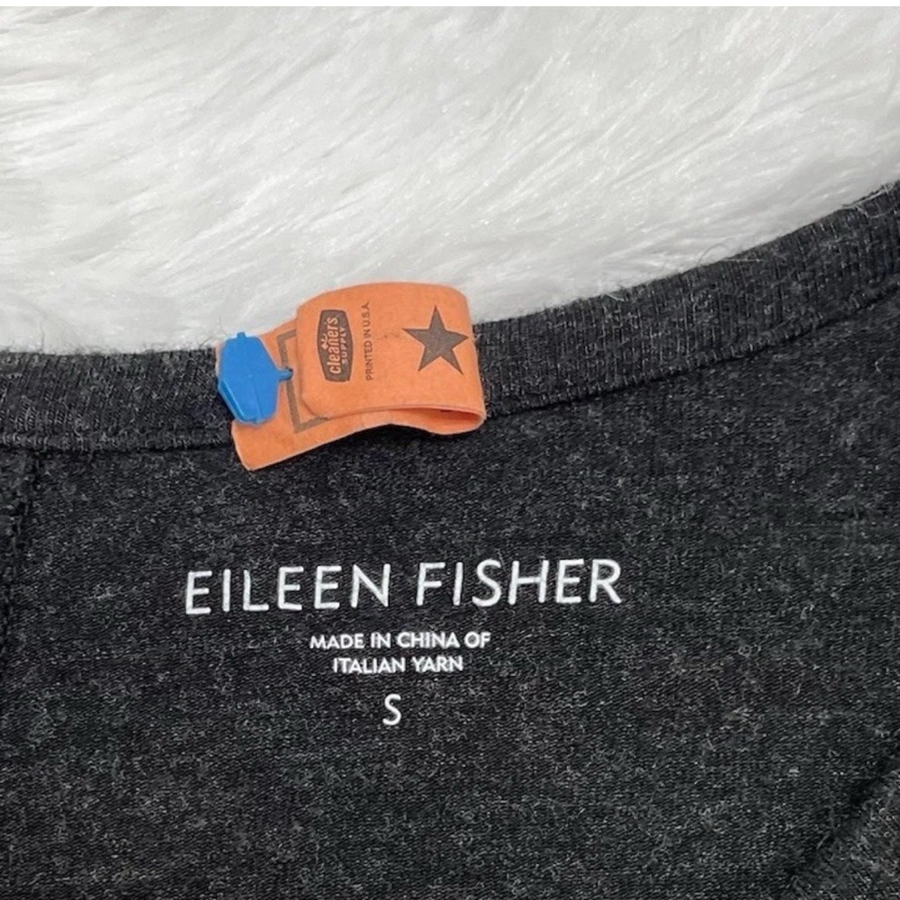 Eileen Fisher Women’s Shift Dress Size S Small Gray Viscose Stretch Minimalist - Picture 5 of 8